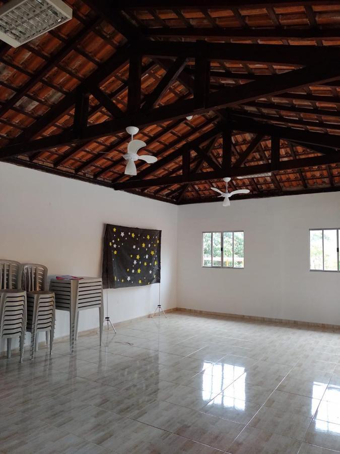 Chacara Bella Vida Com Piscina Churrasqueira Salao De Festas Fogao A Lenha Quadra Aracariguama Zewnętrze zdjęcie