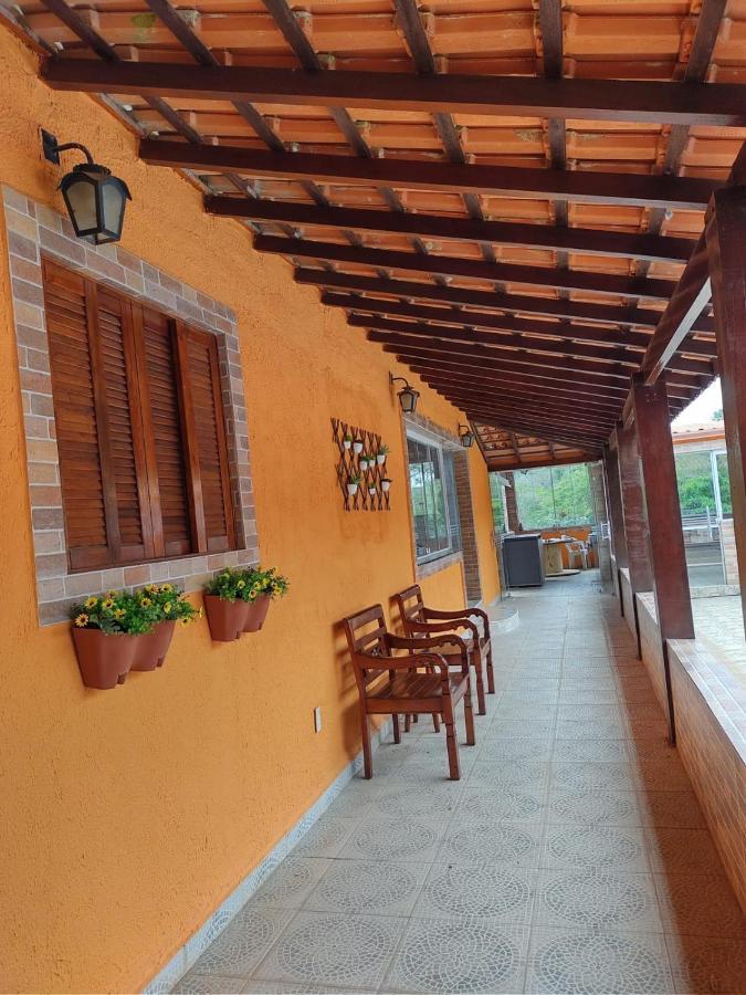 Chacara Bella Vida Com Piscina Churrasqueira Salao De Festas Fogao A Lenha Quadra Aracariguama Zewnętrze zdjęcie