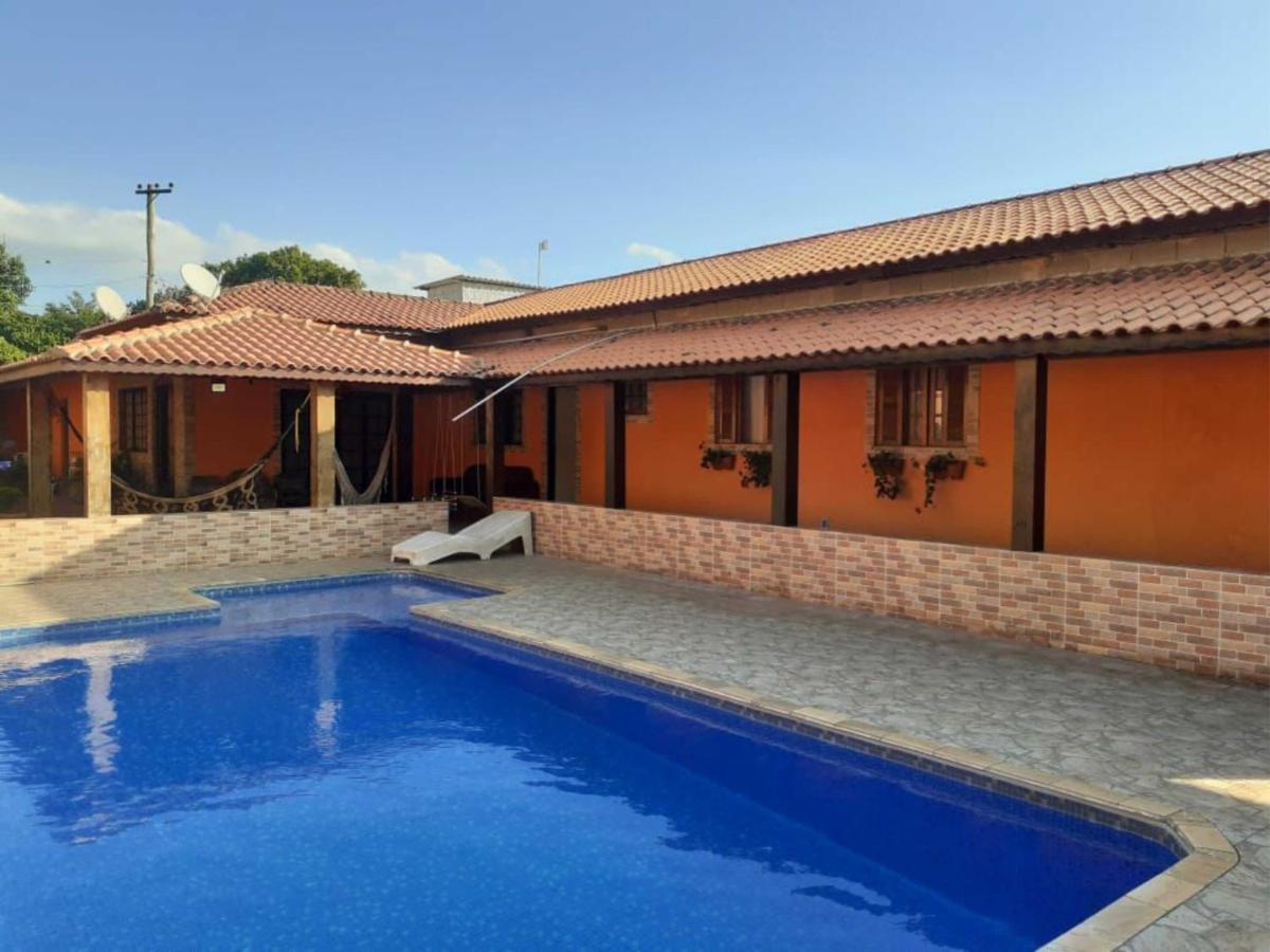 Chacara Bella Vida Com Piscina Churrasqueira Salao De Festas Fogao A Lenha Quadra Aracariguama Zewnętrze zdjęcie