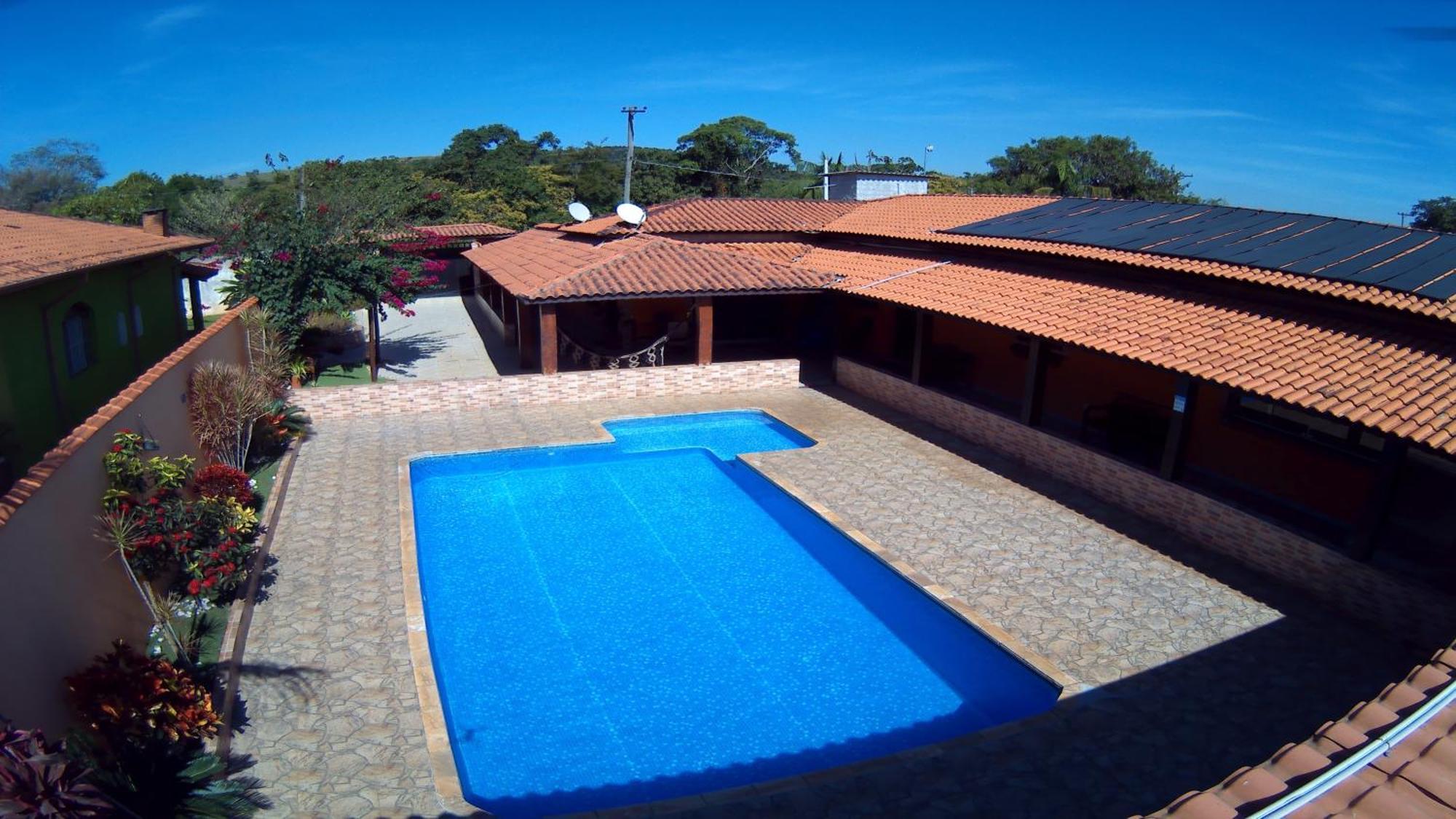 Chacara Bella Vida Com Piscina Churrasqueira Salao De Festas Fogao A Lenha Quadra Aracariguama Zewnętrze zdjęcie
